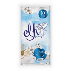 44-Chusteczki higie. Elfi Cotton Shiro 3w a'10 /24
