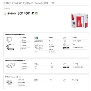 Katrin papier toaletowy classic system a'36