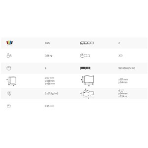Katrin papier toaletowy PLUS 200 23,4mb a'8 w/7