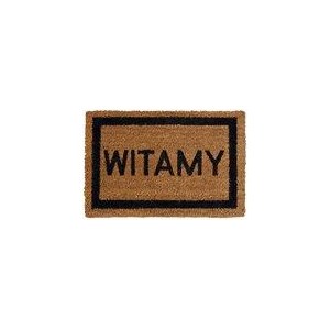 H-78-Wycieraczka DZIEŃ DOBRY/WITAMY 40x60